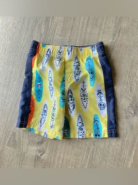 1989 Place Summer Swim Trunks Toddler Boys 3T